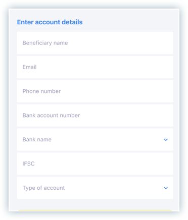 Netbanking (mandates)